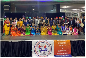 DSNCs Tara Russell and Ahalya Krishinan recently attended the Canberra Punjabi Sport and Cultural Association Meeting, where they held an information and merchandise stall. 