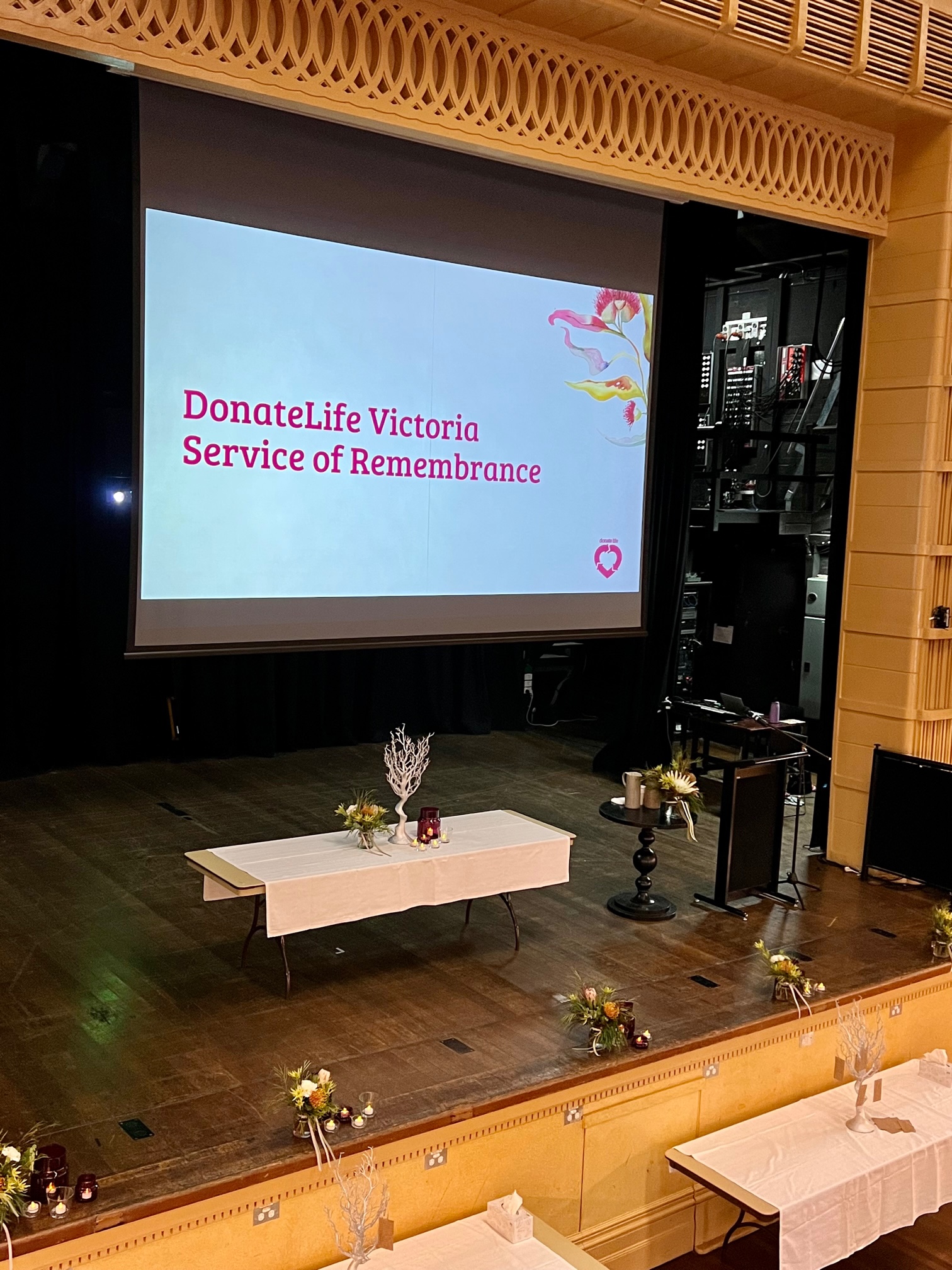 Photo of VIC service of remembrance event