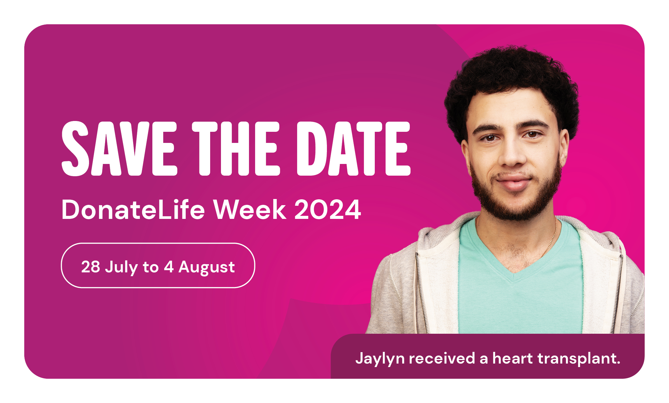 Save the date for DonateLife Week 2024