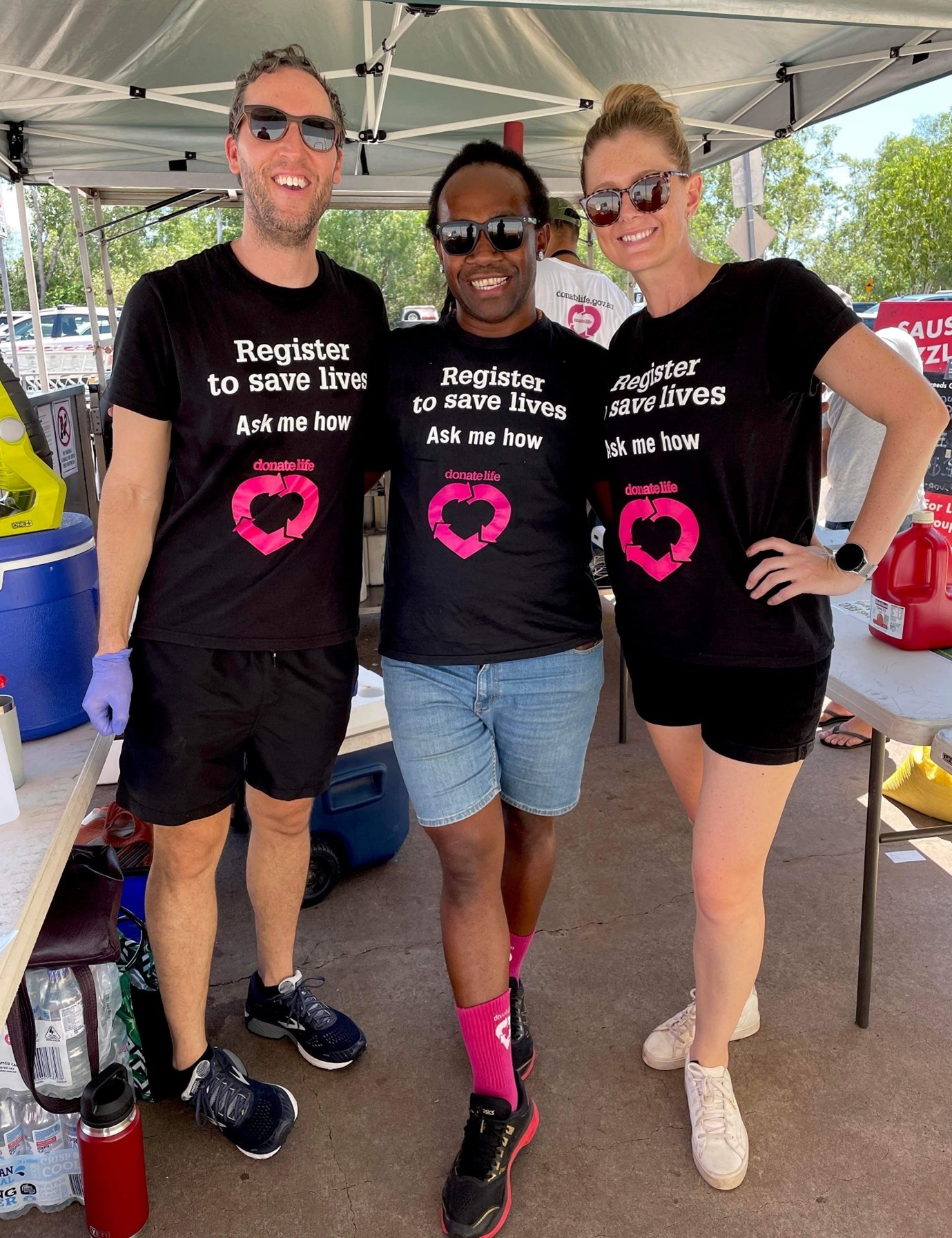 DonateLife NT at bunnings