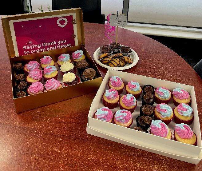 Cupcakes for the Royal Darwin Hospital ICU and Operating Team staff for Thank You Day.