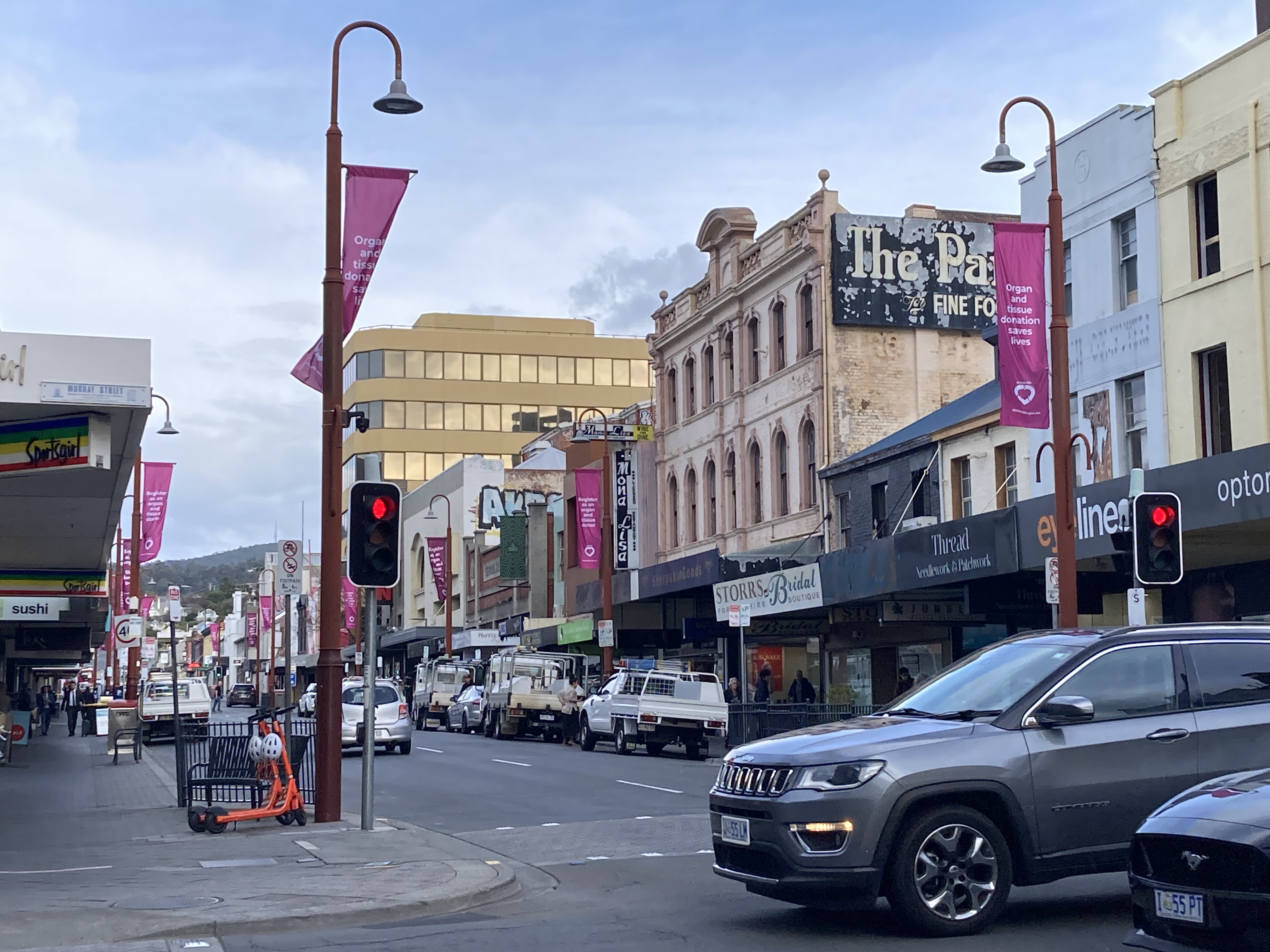 Photos of DLW artwork in Tasmania