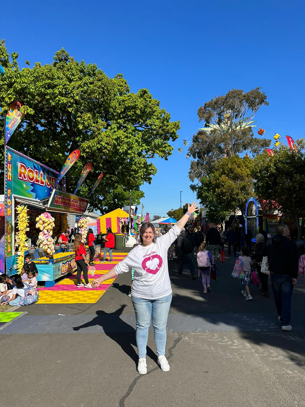  Phoebe at the Melbourne Royal Show.