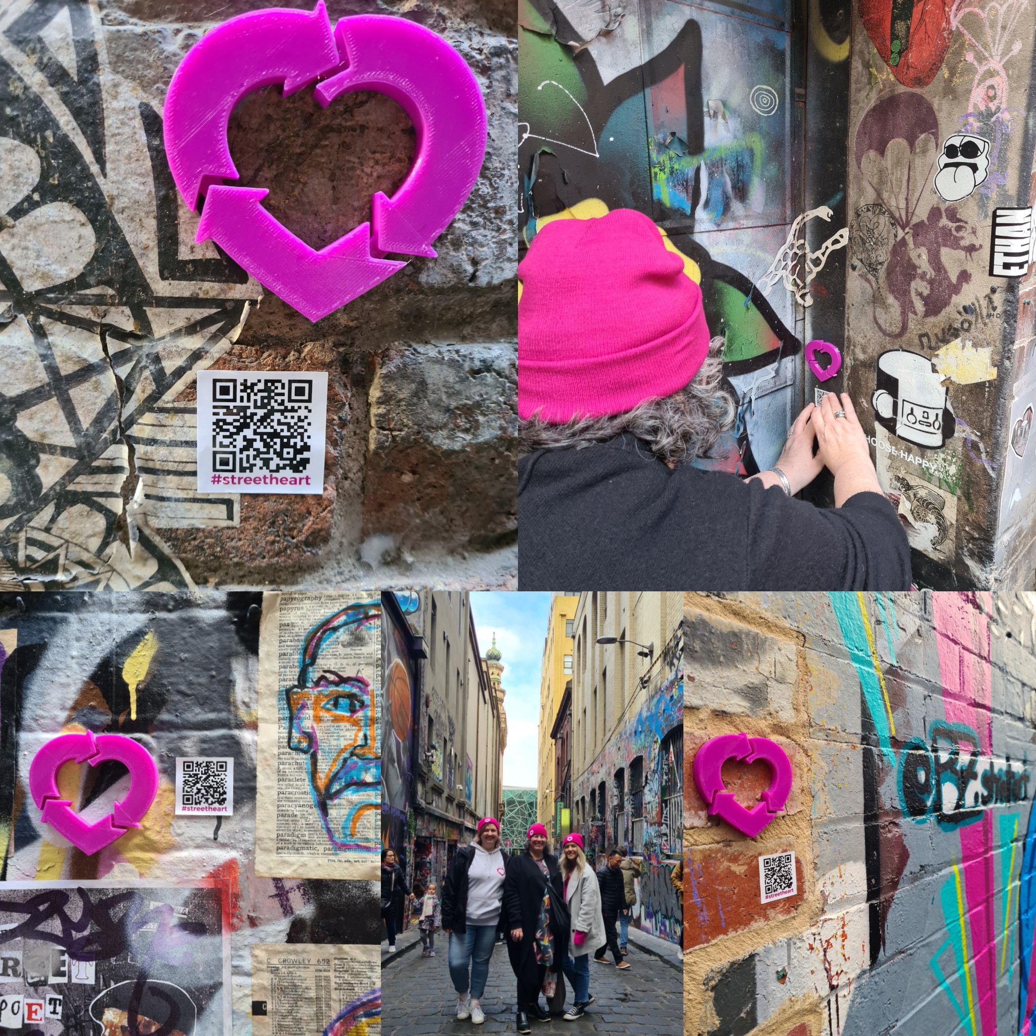 Photo of VIC Street Heart activation