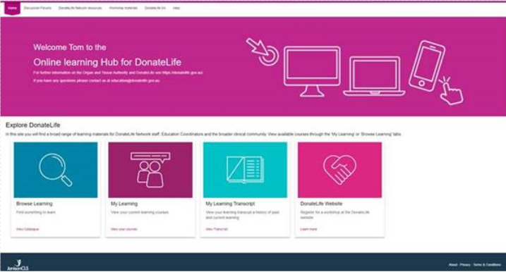 DonateLife eLearning Site